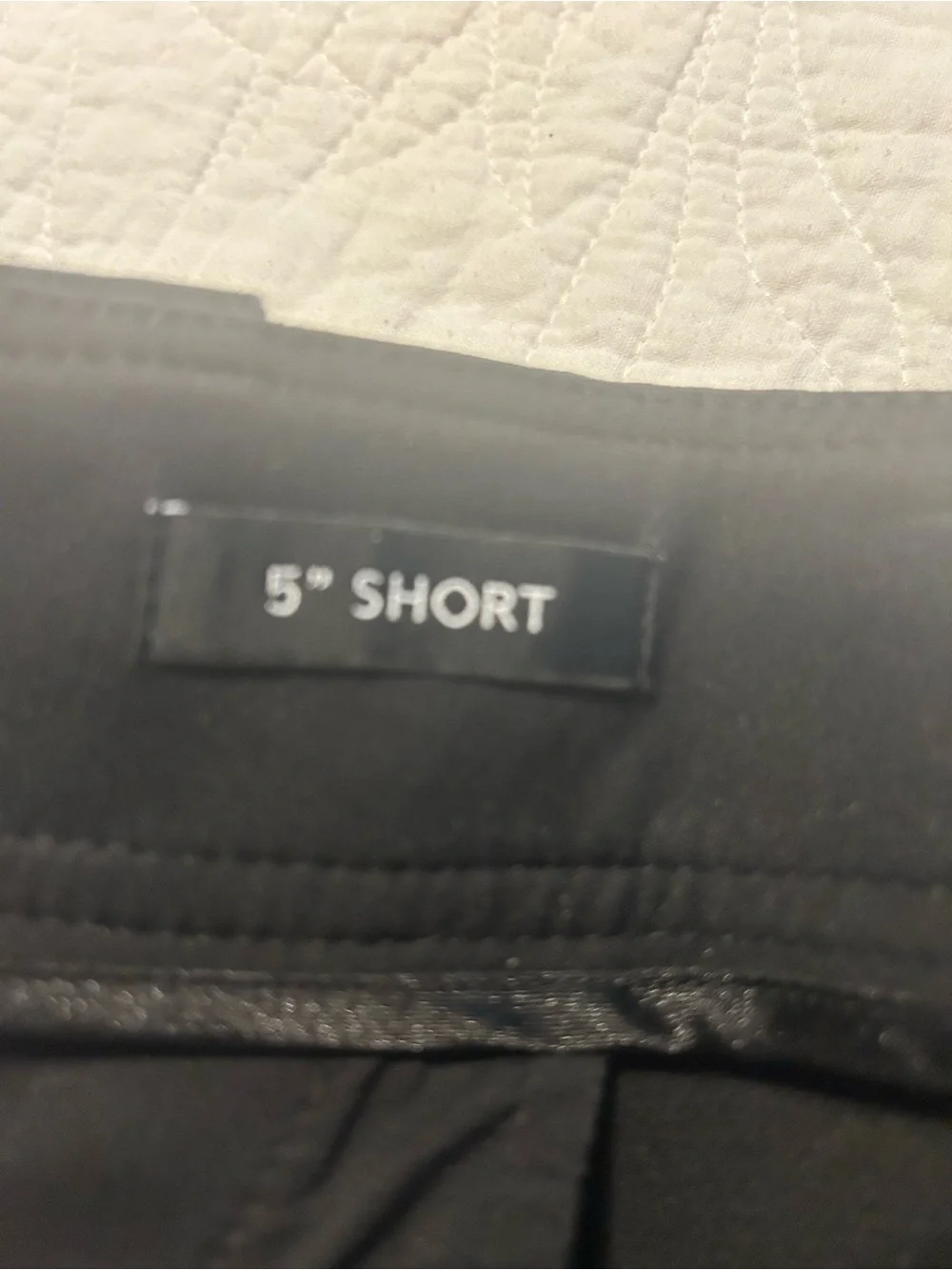 Black 5” Button Accent Women's Shorts - Picture 3 of 5